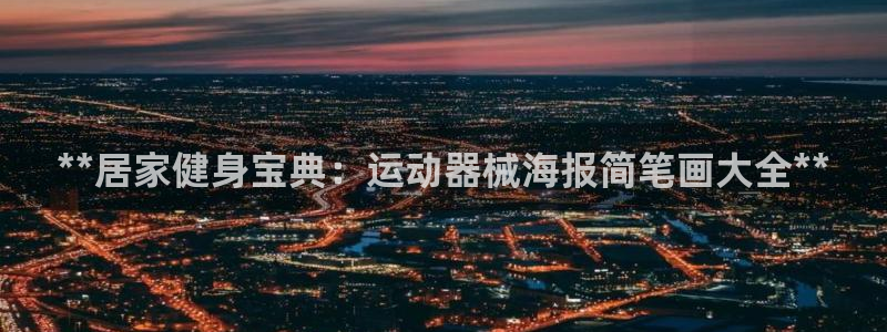 尊龙官网免费下载：**居家健身宝典：运动器械海报简笔