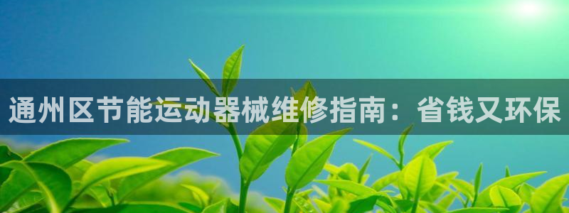 尊龙网站手机下载：通州区节能运动器械维修指南：省钱又