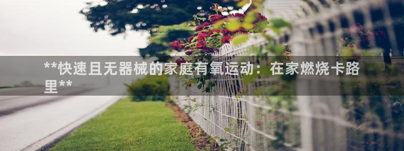 尊龙凯时人生就是搏!官网：**快速且无器械的家庭有氧