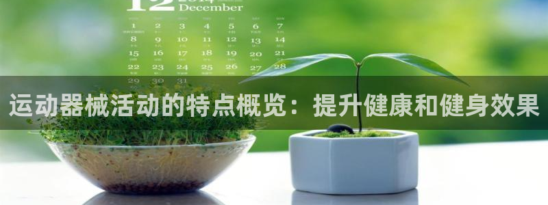 凯时国际app登录：运动器械活动的特点概览：提升健康